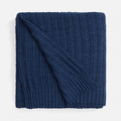 Плед Termoment, синий меланж