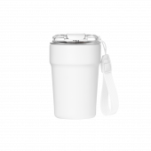 Термокружка вакуумная Монако, белая