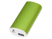 Внешний аккумулятор Квазар, 4400 mAh (зеленое яблоко)