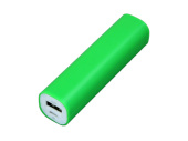 Внешний аккумулятор Digi прямоугольной формы, 2200 mAh (зеленый)