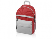 Рюкзак "Универсальный" (красная спинка), красный/серый
