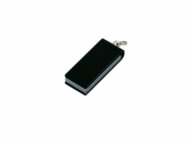 USB 2.0- флешка мини на 32 Гб с мини чипом в цветном корпусе (черный)