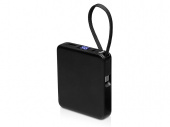 Внешний аккумулятор со встроенным кабелем USB-C Дэнси, 5000 мАч (черный)