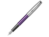 Ручка перьевая Parker Sonnet Essentials Violet SB Steel CT (фиолетовый, серебристый)