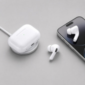 Беспроводные наушники с микрофоном Air Pro 2 , TWS, BT 5.3, 300 мАч, QI (белый)