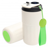 Термокружка Ashly To Go, белая/светло- зеленая
