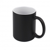 Кружка-хамелеон керамическая Йорк, сублимация, черная Кружка-хамелеон керамическая Йорк, сублимация, черная