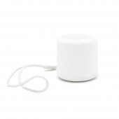 Беспроводная Bluetooth колонка Music TWS софт-тач, белый