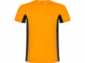 Спортивная футболка Shanghai мужская (неоновый оранжевый, черный)