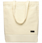 Сумка для покупок JETTA 325 г/м² с шильдом, натуральный