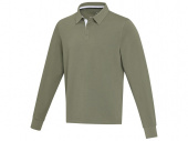 Толстовка-поло Clyde унисекс (зеленый)