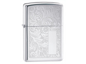 Зажигалка ZIPPO Venetian® с покрытием High Polish Chrome (серебристый)