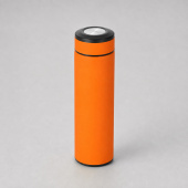 Вакуумный термос Vacuum Flask C1, soft touch, 420мл (оранжевый)