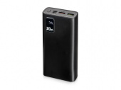 Портативный внешний аккумулятор FAST, 20000 mAh (черный)