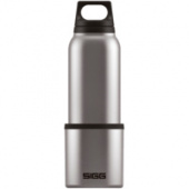 Термобутылка с чашкой Hot & Cold 500, стальная