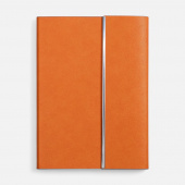 Ежедневник Petrus Flap, недатированный, оранжевый
