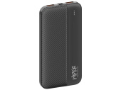 Портативный внешний аккумулятор SM, 10000 mAh (черный)