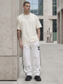 Футболка Oversize Premium 210, молочно-белая