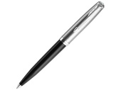 Ручка шариковая Parker 51 Core (черный, серебристый)