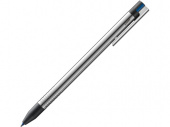 Ручка мультисистемная logo 3 цвета (серый стальной )