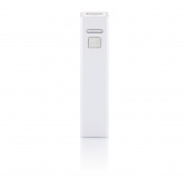 Универсальное зарядное устройство 2200 mAh, серебряный
