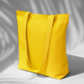 Сумка из плотного хлопка Carryme 220, 220 г/м2 (желтый)