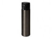 Вакуумная герметичная термокружка Inter (темно-серый)