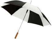 Зонт-трость Lisa (черный, белый)