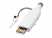 USB-флешка на 2 Гб со стилусом (белый)