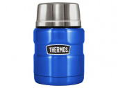 Термос для еды с ложкой Thermos King-SK3000 (синий)