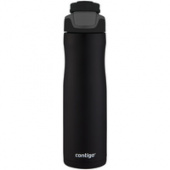 Термобутылка Autoseal Chill, вакуумная, черная