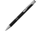 Ручка металлическая шариковая C1 soft-touch (черный)