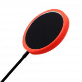 Беспроводное магнитное зарядное устройство Fomax 15W To Go, черный/красный