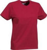 Футболка женская Ladies American T, красная