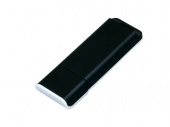 USB 2.0- флешка на 8 Гб с оригинальным двухцветным корпусом (черный, белый)