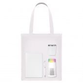 Подарочный набор Welcome Pack Galaxy, белый  (термокружка, очиститель воздуха, ежедневник, ручка, шоппер)