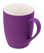 Кружка C1 soft-touch (фиолетовый)