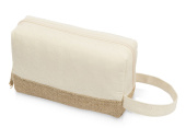 Косметичка Jute с ручкой из хлопка и джута (натуральный)