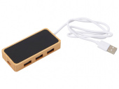 USB хаб с подсветкой лого Reedia S5, 3*USB, 1*Type C (черный, натуральный) USB хаб с подсветкой лого Reedia S5, 3*USB, 1*Type C (черный, натуральный)