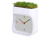 Часы настольные Grass (белый)
