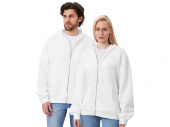 Толстовка оверсайз с капюшоном на молнии Monaco (белый)
