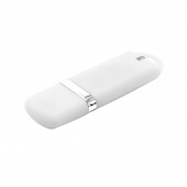 Флешка Shape с покрытием Софт Тач 16 GB, белая
