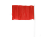 Флаг CELEB с небольшим флагштоком (красный)