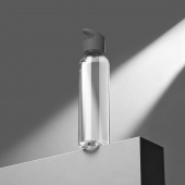 Бутылка для воды Plain 2 (прозрачный, серый)