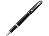 Ручка роллер Parker Urban Core Muted Black Chrome Trim (черный, серебристый)