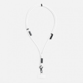 Кабель-ланьярд energyFlex Power Delivery 60 Вт, белый