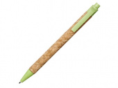 Шариковая ручка Midar из пробки и пшеничной соломы, зеленый