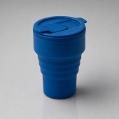 Силиконовый складной стакан GoCup (индиго)