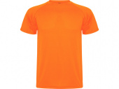 Спортивная футболка Montecarlo мужская (неоновый оранжевый)