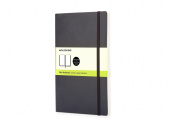 Записная книжка А6 (Pocket) Classic Soft (нелинованный) (черный)